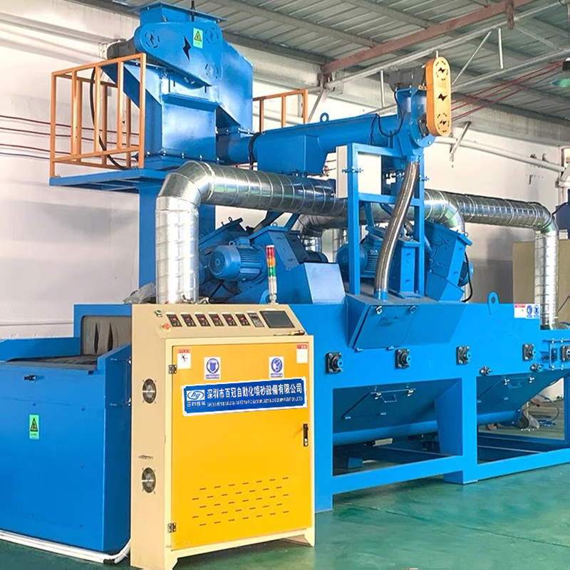 百冠全自動(dòng)通過(guò)式拋丸機(jī)