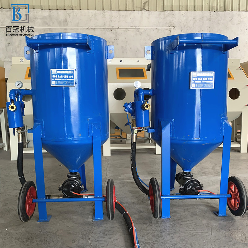 移動(dòng)大沙閥噴砂機(jī)